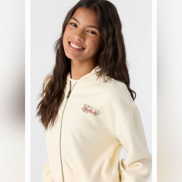 O'Neill Girls Zip Fleece Jacket -New! - Picture 4 of 10